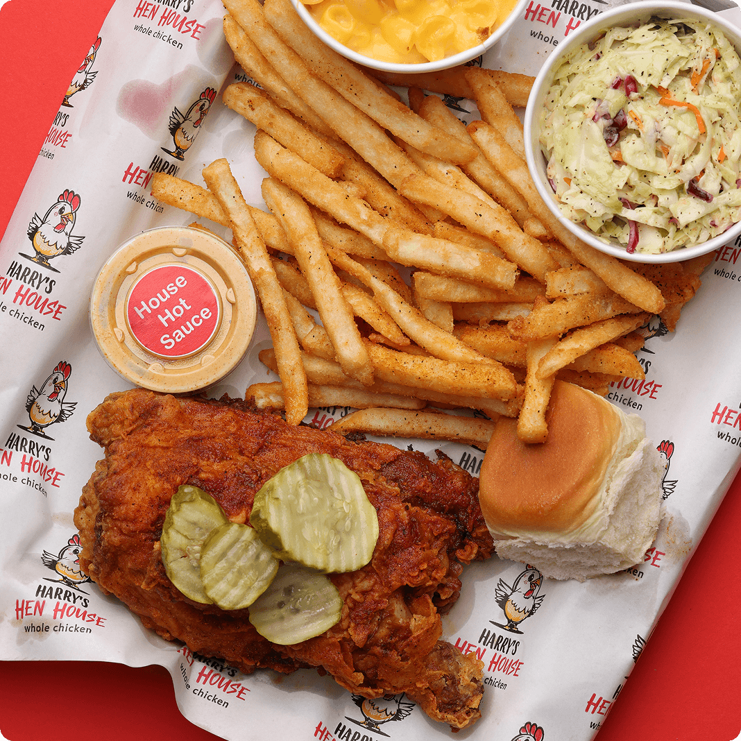 Half chicken combo